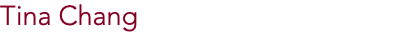 Tina Chang