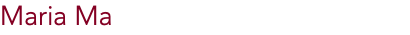 Maria Ma